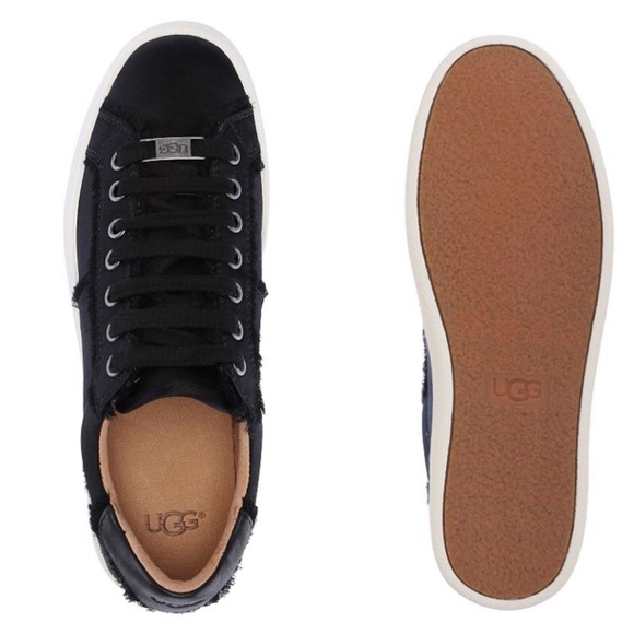 NWOT UGG Black Milo Spill Seam Sneaker - 10 - Picture 5 of 6